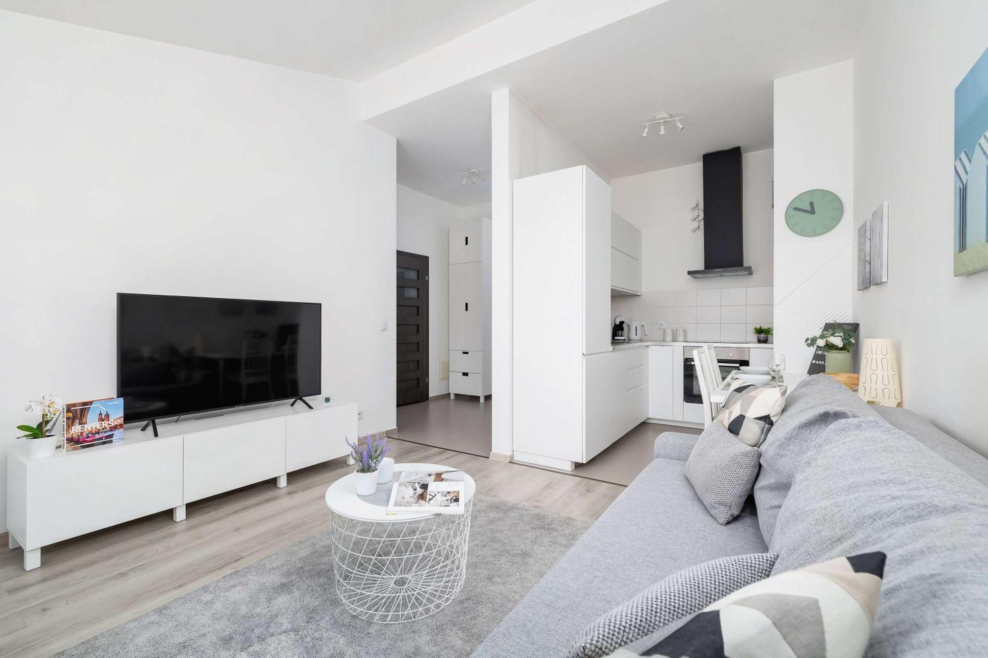 Modern With Air Conditioning And Parking In Cracow By Renters